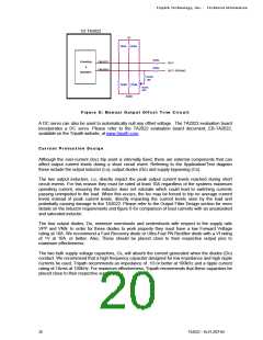 浏览型号TA2022的Datasheet PDF文件第20页