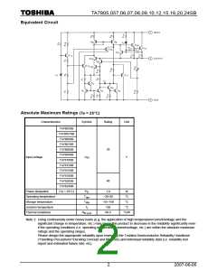 浏览型号TA7808SB的Datasheet PDF文件第2页