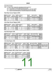 浏览型号X9428WS16IZ的Datasheet PDF文件第11页