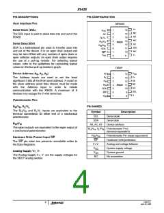 浏览型号X9428WS16IZ的Datasheet PDF文件第4页