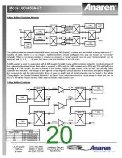 浏览型号XC1900A-03S的Datasheet PDF文件第20页