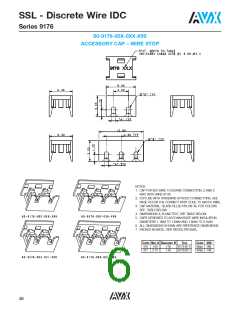 浏览型号009176003032006的Datasheet PDF文件第6页