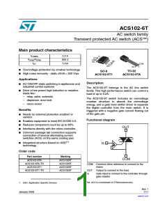 浏览型号ACS1026T的Datasheet PDF文件第1页