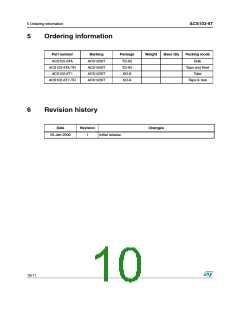 浏览型号ACS1026T的Datasheet PDF文件第10页
