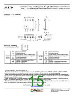 浏览型号ACS714LLCTR-30A-T的Datasheet PDF文件第15页