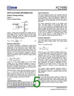 浏览型号ACT4060SH的Datasheet PDF文件第5页