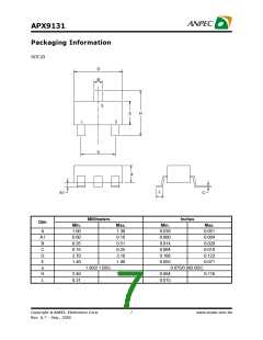 浏览型号APX9131的Datasheet PDF文件第7页