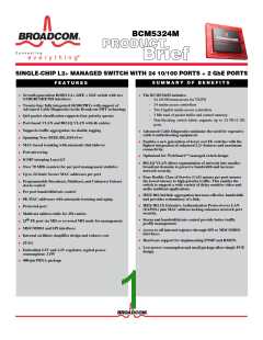 浏览型号BCM5461的Datasheet PDF文件第1页