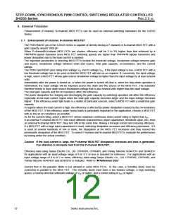 浏览型号S-8533A14AFT-TB-G的Datasheet PDF文件第12页