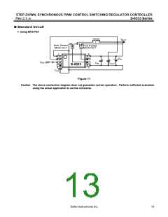 浏览型号S-8533A14AFT-TB-G的Datasheet PDF文件第13页