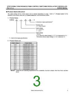 浏览型号S-8533A14AFT-TB-G的Datasheet PDF文件第3页