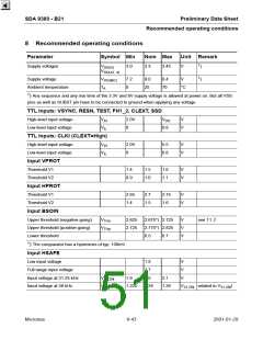 浏览型号SDA9380-B21的Datasheet PDF文件第51页