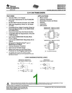 浏览型号VP230的Datasheet PDF文件第1页