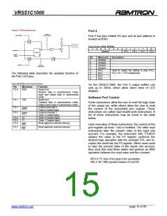 浏览型号VRS51C1000-40-QG-ISPV2的Datasheet PDF文件第15页