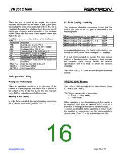 浏览型号VRS51C1000-40-QG-ISPV2的Datasheet PDF文件第16页