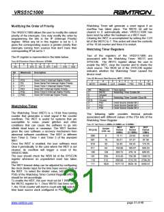 浏览型号VRS51C1000-40-PG的Datasheet PDF文件第31页