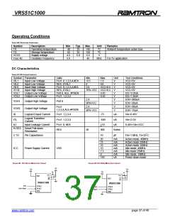 浏览型号VRS51C1000-40-PG的Datasheet PDF文件第37页