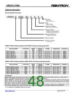 浏览型号VRS51C1000-40-PG的Datasheet PDF文件第48页