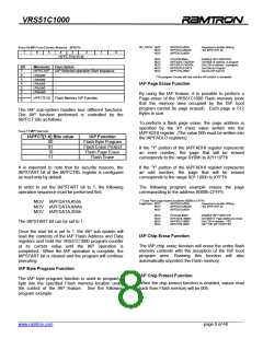 浏览型号VRS51C1000-40-QG-ISPV2的Datasheet PDF文件第8页