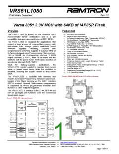 浏览型号VRS51L1050-25-PG-ISPV3的Datasheet PDF文件第1页