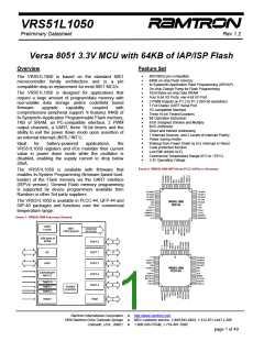 浏览型号VRS51L1050-25-P的Datasheet PDF文件第1页