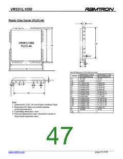浏览型号VRS51L1050-25-PG-ISPV3的Datasheet PDF文件第47页