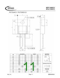 浏览型号11N80C3的Datasheet PDF文件第11页