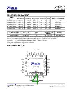 浏览型号ACT8810QJ45D-T的Datasheet PDF文件第4页