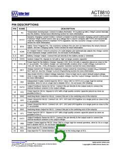 浏览型号ACT8810QJ1C1-T的Datasheet PDF文件第5页