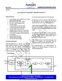 浏览型号ASM3P622S00JG-08-TT的Datasheet PDF文件第1页