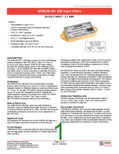 浏览型号SFMC28-461/KH的Datasheet PDF文件第1页