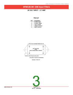 浏览型号SFMC28-461F/HH的Datasheet PDF文件第3页