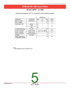 浏览型号SFMC28-461/KH的Datasheet PDF文件第5页