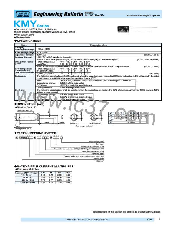 EKMY350ESS221MJC5S图片预览