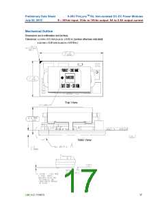 浏览型号APXW005A0X3-SRZ的Datasheet PDF文件第17页