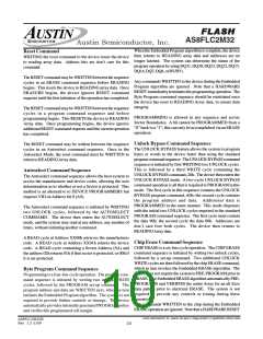 浏览型号AS8FLC2M32BQ-90/Q的Datasheet PDF文件第10页