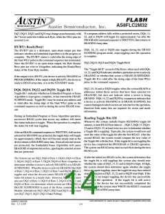浏览型号AS8FLC2M32BQ-90/Q的Datasheet PDF文件第14页