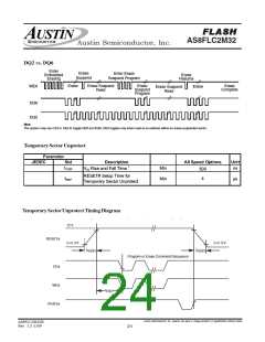 浏览型号AS8FLC2M32BQ-90/Q的Datasheet PDF文件第24页