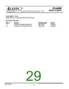 浏览型号AS8FLC2M32BQ-90/Q的Datasheet PDF文件第29页