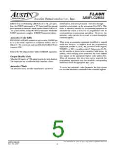 浏览型号AS8FLC2M32BQ-90/Q的Datasheet PDF文件第5页