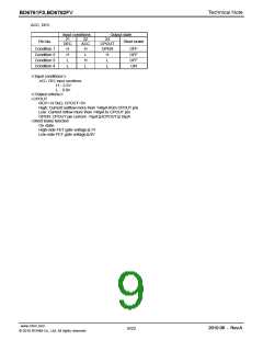 浏览型号BD6762FV-E2的Datasheet PDF文件第9页