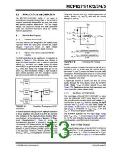 浏览型号MCP6273-E/CH的Datasheet PDF文件第13页