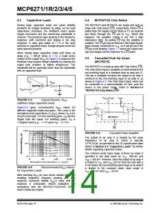 浏览型号MCP6273-E/CH的Datasheet PDF文件第14页