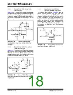 浏览型号MCP6273-E/CH的Datasheet PDF文件第18页
