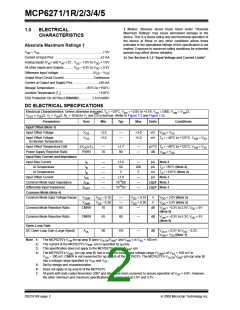 浏览型号MCP6273-E/CH的Datasheet PDF文件第2页