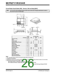 浏览型号MCP6273-E/CH的Datasheet PDF文件第26页