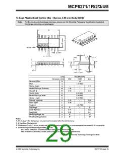 浏览型号MCP6273-E/CH的Datasheet PDF文件第29页
