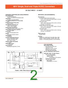 浏览型号MHV2812DF的Datasheet PDF文件第2页