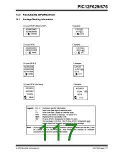 浏览型号PIC12F629T-I/SN的Datasheet PDF文件第117页