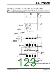浏览型号PIC12F629T-I/SN的Datasheet PDF文件第123页